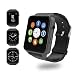 Produktbild Bluetooth-Smartwatch mit Dual-Kartenschlitz und HD-Kamera, Evershop SIM-Karte, Smart-Uhren mit Herzfrequenz-Monitor, Touchscreen, Bluetooth, Sport-Armbanduhr, Handy für Android und iOS