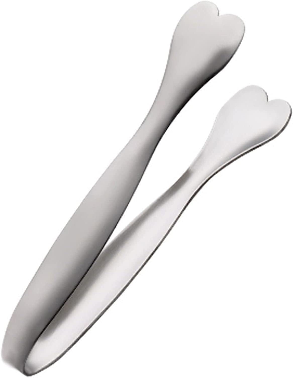 Pinces de cuisine Pinces à sucre en forme de cœur en acier inoxydable Petite pince à glaçons en sucre Pinces à steak Pince à épiler Accessoires de cuisine pinces