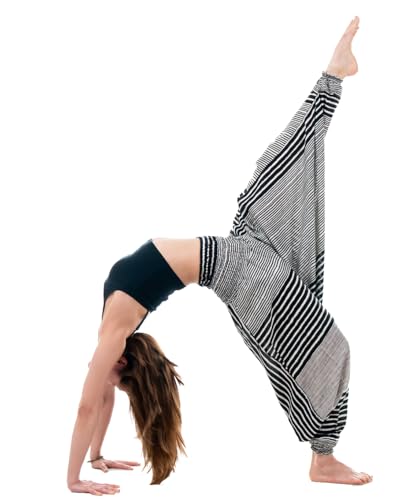 B BANGKOK PANTS Women's Harem Pants Jumpsuit Hippie Clothes