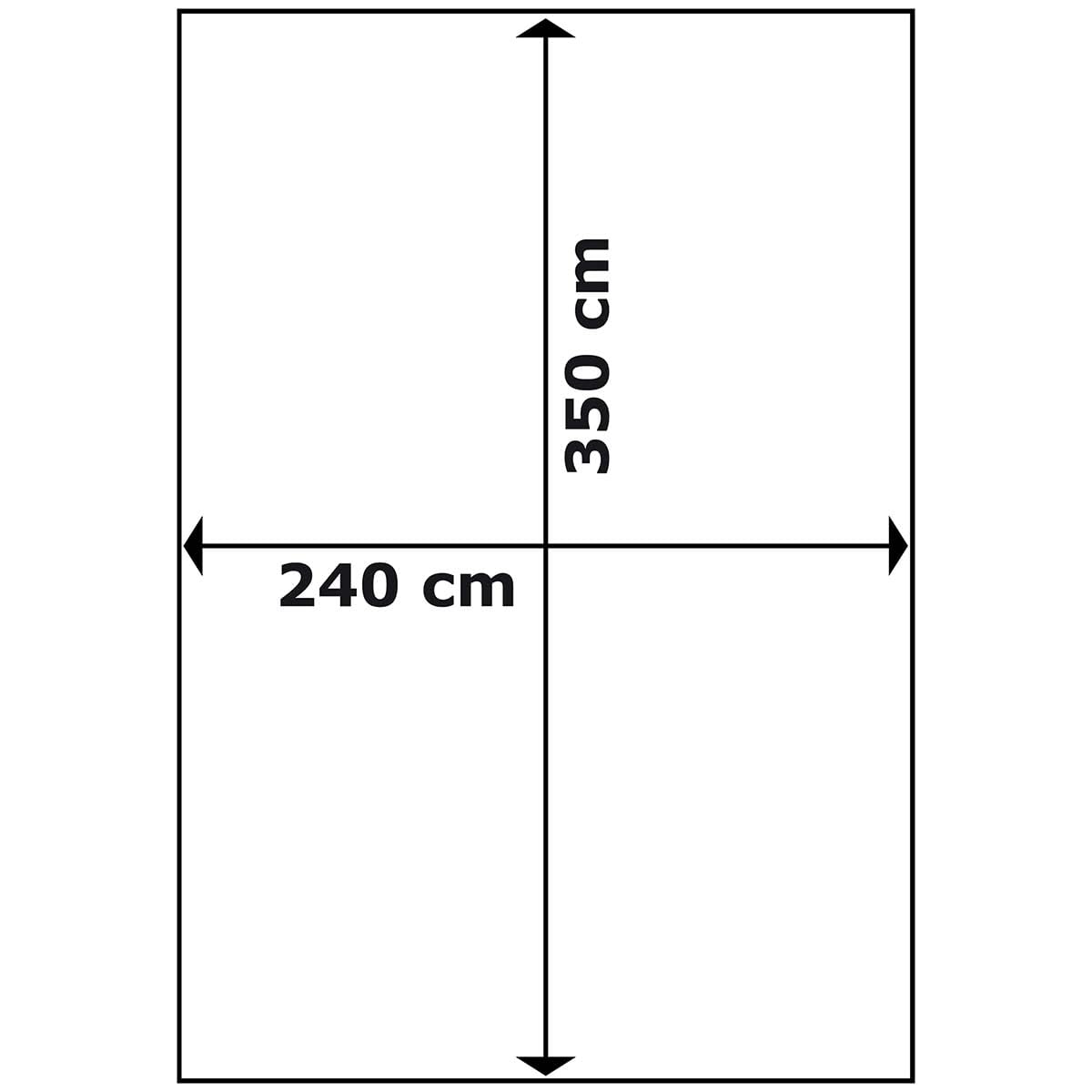 Bo-Camp - Auvent caravane - Travel - 3,5x2,4 mètre - Gris