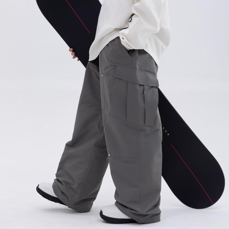SNOWVERB Damen und Herren, superweit, 15 K, wasserdicht, Snowboard-Skihose, Arbeitskleidung, lockere Passform, Schneehose für Wintersport