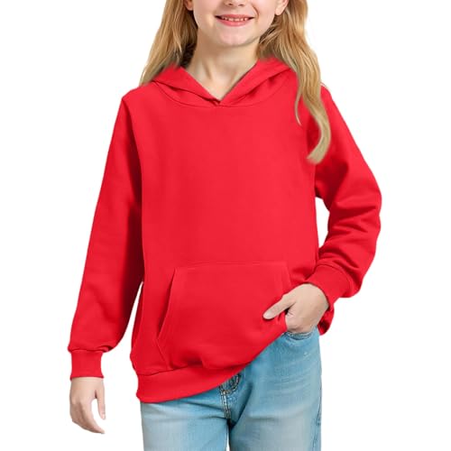 Sweatshirts For Teen Girls Long Sleeve Trendy Cute Hoodies Oversized Hooded Sweatshirts 2025 Fall Pullover Tops Pocket