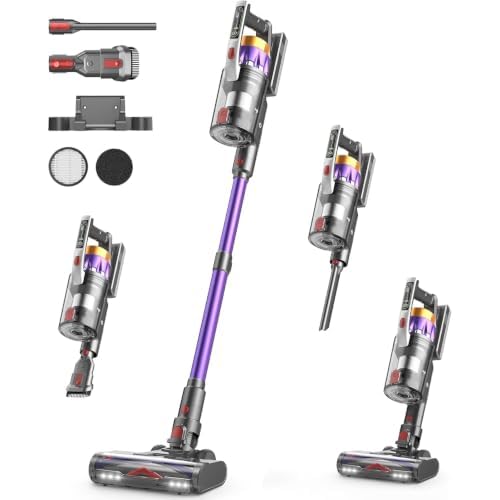 NADALY Cordless Vacuum Cleaner, 55KPa 650W 70-Min 