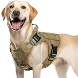 rabbitgoo Tactical Dog Harness Medium...