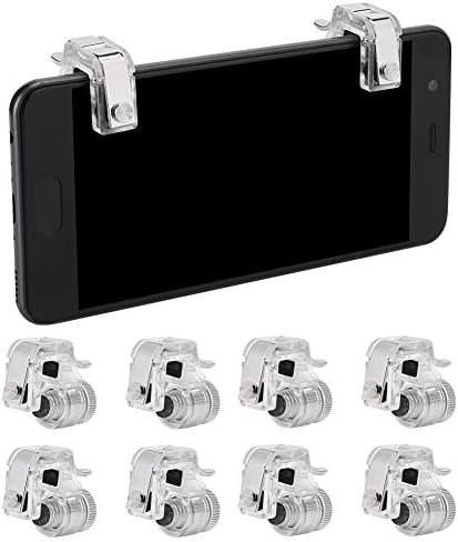 Mobile Gaming Controller Triggers 8 Pcs R11 Four Six Fingers Assi...