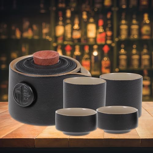 Juego de té portátil resistente de cerámica con bolsa de transporte 7