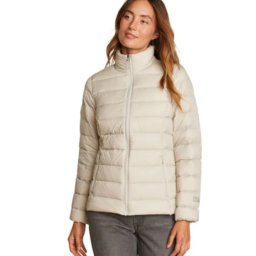 Eddie Bauer Womens CirrusLite Down Jacket Pumice Large