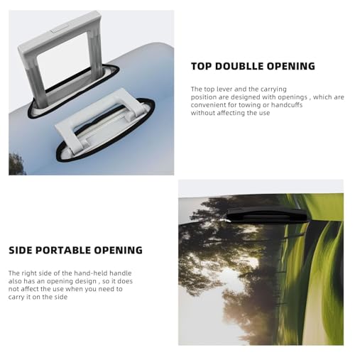 Travel Luggage Cover Suitcase Protector Elastic Washable Golf Course Suitcase Cover Anti-scratch Spandex Baggage Covers Fits 18-32 Inch Luggage4