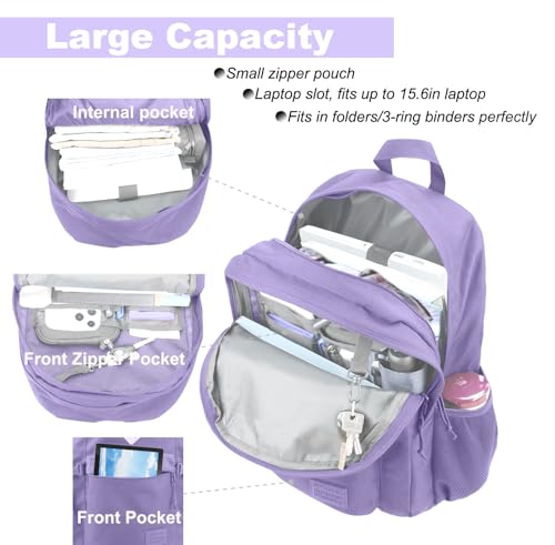 Image of SUPACOOL Campus Backpack, Laptop Bag with 2 Compartments, Travel Backpack