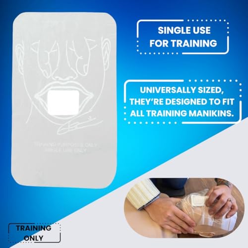 image for MCR Medical Pack of 10 Deluxe AED First Responder Training Kit with Si