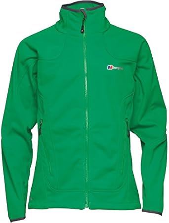 mens green softshell jacket