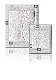 Reverso de madera. Allure Argenti Home Collection - Calendario perpetuo con árbol de la vida (tamaño grande)