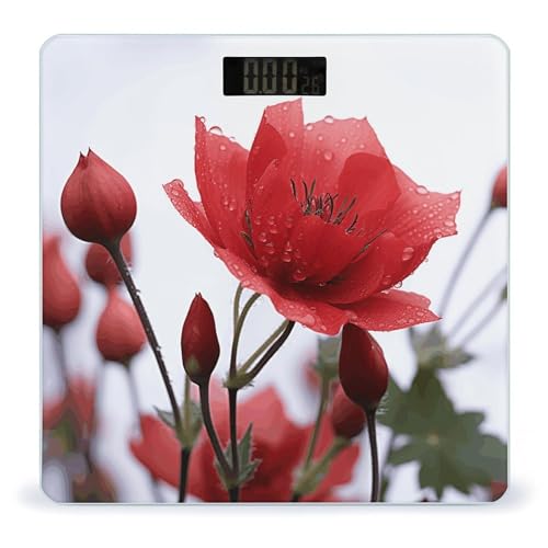 Balanza Digital para Baño con Pantalla LCD Grande miniatura 1