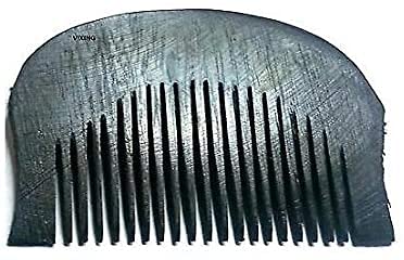 Will and Weaves Sikh Kanga Hair Comb Wooden Hair Comb Wooden Kangha Wood Comb Pack of 3 Black