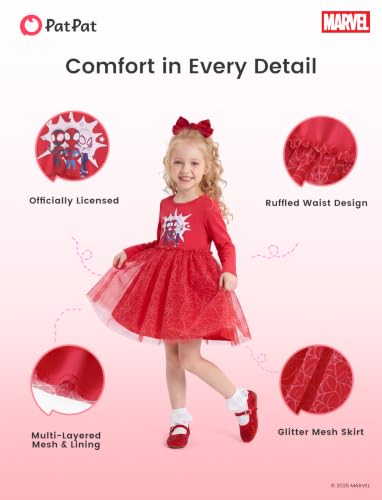 Image of Disney Girls' Tulle Tutu Dress Birthday Party Outfit Toddler to Big Kid