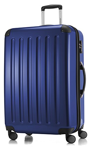 Image of HAUPTSTADTKOFFER Spree Luggages Set Suitcase Set Hardside Spinner Trolley Expandable(20', 24' & 28') TSA, Darkblue, One Size