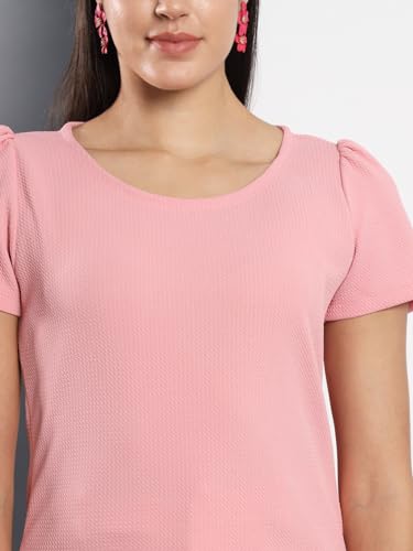 Image of Q - RIOUS Casual Solid Womens Regular Top