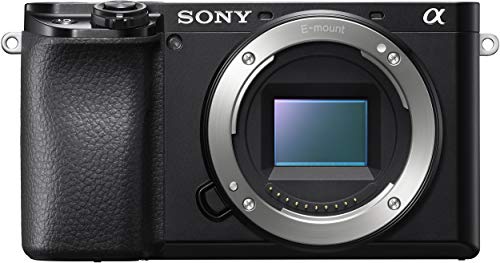 Sony Alpha ILCE 6100 24.2 MP Mirrorless Digital SLR Camera Body only | APS-C Sensor | Fast Auto Focus, Real-time Eye AF, Real-time Tracking | 4K Vlogging Camera - Black view 1