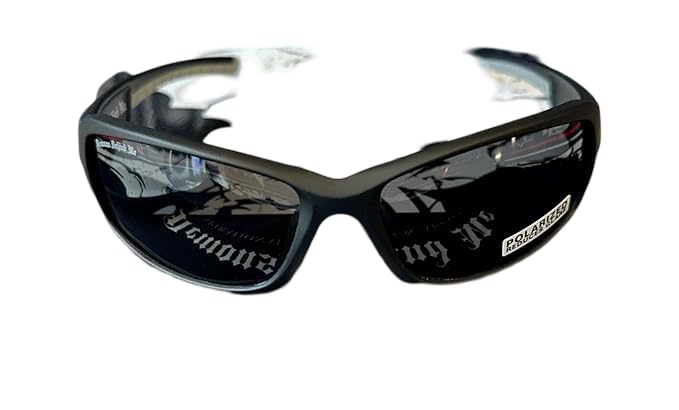 Demons Behind Me The Cruiser Matte Black Polarized Sunglasses