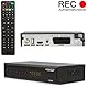 RED OPTICUM AX 300 Plus Sat Receiver mit PVR I Digitaler Satelliten-Receiver HD 1080p - HDMI - SCART - USB - Coaxial Audio I Receiver für Satellitenschüssel Schwarz
