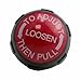 Xhziy 2pcs red Ball Head Pull-pin seat Adjustment knob M16 Spring knob Replacement Parts for Exercise Bikes