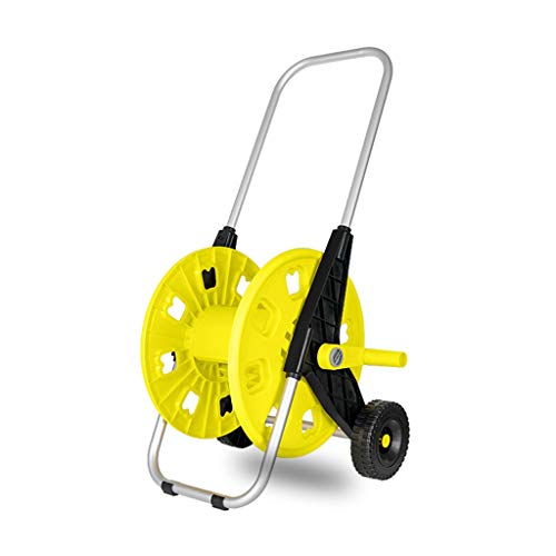 BBGS Vertical Hose Pipe Reel, High Pressure Hose Storage Car Reel Rack Coil Gardening Tools for Watering Flowers, with Wear-resistant Rollers (Color : STYLE 1, Size : 40X40X83CM)