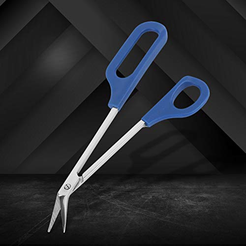 Stainless Steel Bent Handle Curved Embroidery Scissors Sewing, Long Handle Small Scissors Professional Handcraft Scissors - Image 3