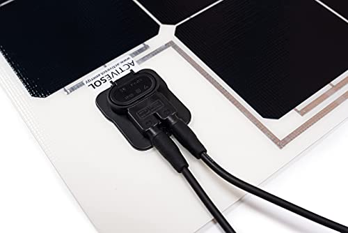 ACTIVESOL 125 Watt Rückkontakt-Solarmodul | leichtes und halbflexibles Design | 536 x 1196 mm | hocheffizientes WALKABLE… – Bild 5