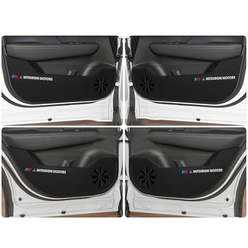 YDDNRBU Pegatina Antipatadas Puerta de Coche para Mitsubishi Artuk Almohadilla Protectora Puerta de Coche Pegatina de Protección de Puerta Pegatinas Interiores