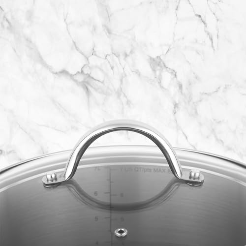 Greatchef GCCWS0004 Stock Pot Stainless Steel 20 Quart With Tempered Glass Lid thumb #8