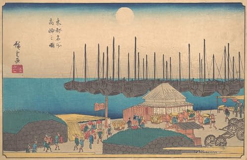 Lienzo decorativo para pared de Hiroshige: arte japonés que inspira paz en tu hogar