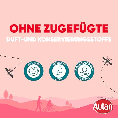 Autan Kids Pumpspray, Effektiver Insektenschutz gegen Mücken und Zecken, Mückenschutz, Travel Essentials, 1er Pack, 100 ml