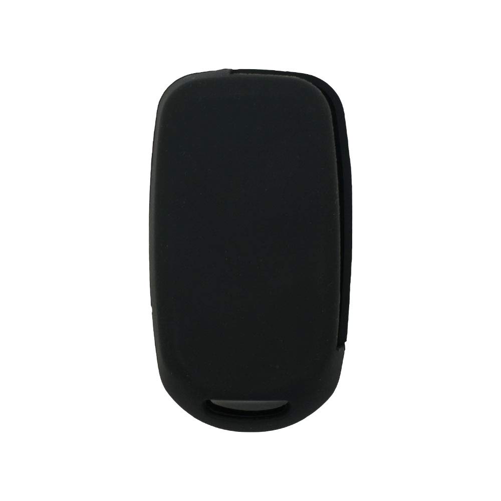BROVACS Silicone Cover Protector Case Holder Skin Jacket Compatible with FIAT DODGE 4 Button Flip Remote Key Fob CV9262 Black - Image 3