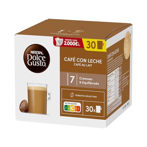 Miniatura 3 de Nescafé Dolce Gusto Café Con Leche - Cápsulas De Café, 90 Cápsulas 3 X 30 - Intensidad 7 - Originales Para Cafeteras Dolce Gusto