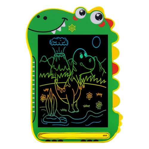Chaksy グリーン 漫画 恐竜 LCD ライティングボード お絵かきボード 子供用 落書き スケッチ 手書き 黒板