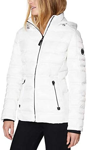 Nautica Ladies Puffer Jacket White 