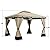 YITAHOME 10x12FT Patio Gazebo Event Shelters Outdoor Double Roof Canopy Gazebo w/Netting & Curtains, Soft Fabric Top Garden Winds Tent with Steel Frame Privacy Screens for Backyard, Garden, Lawn