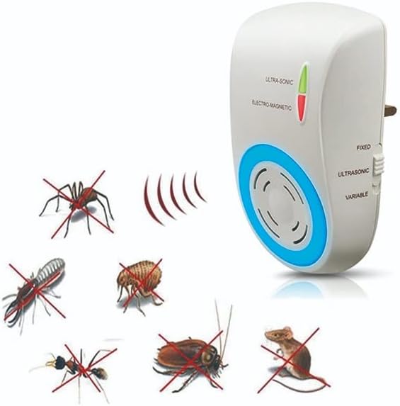 Dualpest AN-A833 Ultrasonic Mouse, Pest, Fly, Insect Repellent