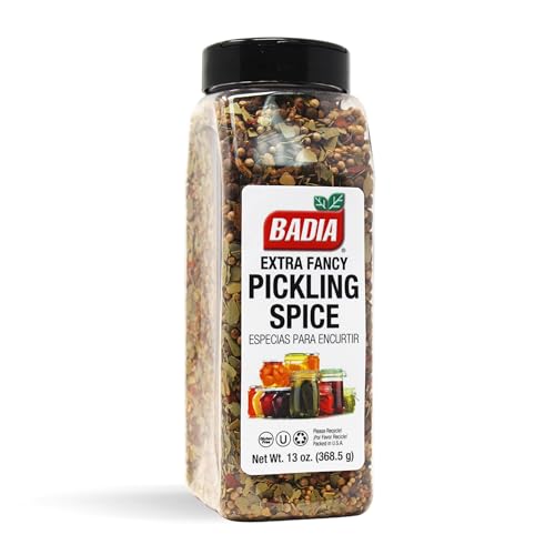 Badia Extra Fancy Pickling Spice Mix, 13 oz - Blend of Premium Spices for Pickling Vegetables,...