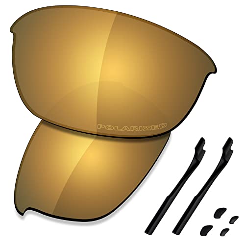 Image of SAUCER Premium Replacement Lenses & Rubber Kits for Oakley Half Jacket 2.0 OO9144 | UV400 Protection, Anti-Scratch