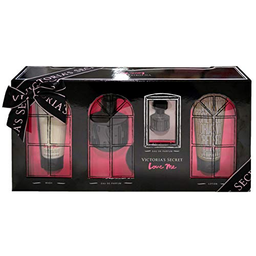 Victoria's Secret Love Me 4 Piece Perfume Lotion Wash Set