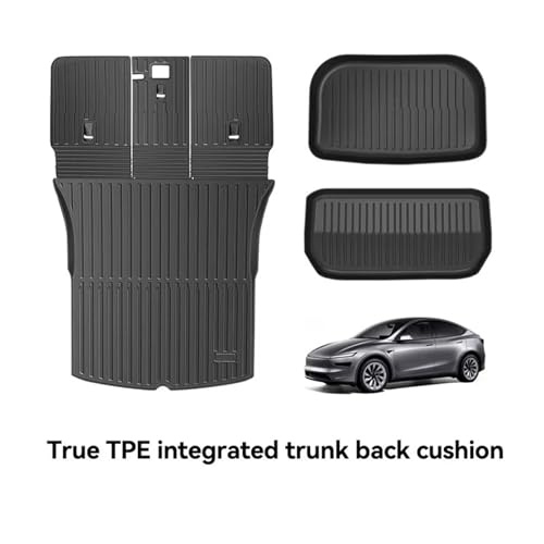 Tapis de coffre Tesla Model Y Juniper 2025 ensemble complet TPE - 2