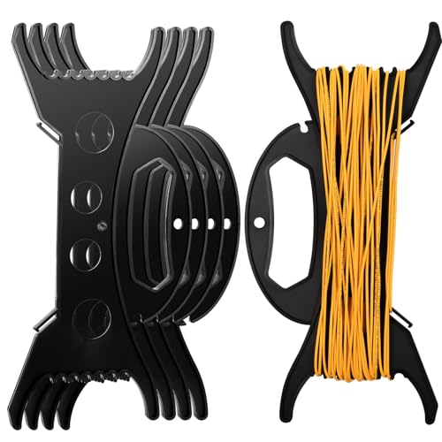 bayidun 4 Pezzi Avvolgicavo in Plastica, Avvolgicavo Supporto Porta-prolunghe Elettriche,...