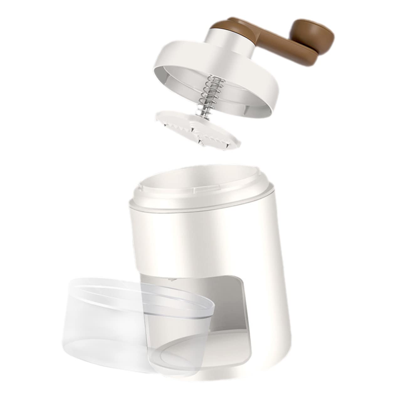 JECOMPRIS Hand Crank Ice Crusher Machine Portable Manual Ice Shaver for Home Bars and Cafes for Summer Drinks and Desserts present for Special Occasions