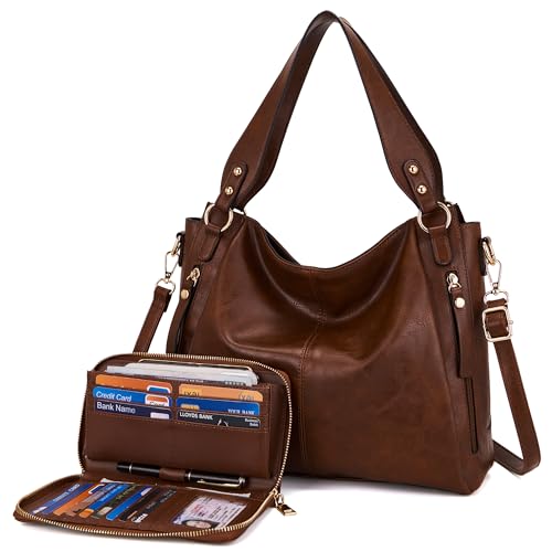 Womens Hobo Handbags Ladies Tote Shoulder Bags Purse and Wallet