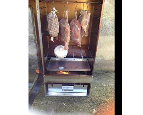 2L Home&Garden Raucherofen XL komplett mit Heizspirale, Elektrisch, aus Legierter Stahl