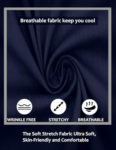 Image of Zombom Combo of Men's Cotton Blend Solid Regular Fit Casual Full Sleeves Shirts (Pack of 3)