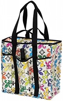 P2ICFDL2 Poly Insulated Cooler - Crème Fleur De Lis Pack of 3