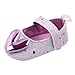 MYLH Scarpine per bambini da 6 a 12 mesi, per imparare a camminare, con suola morbida, scarpe primi passi per bambini, scarpe singole, viola., 13