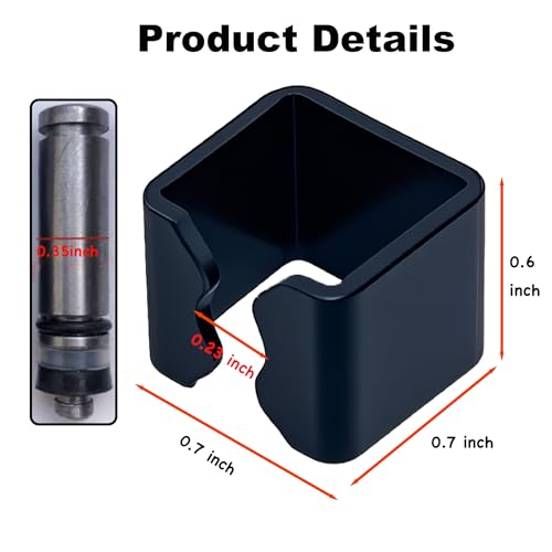 Image of Jack Hoop Claw Clamp Clips, Floor Jack Spare Parts Kit for 2 Ton Hydraulic Car Jacks 9mm & 11mm Black Claw Clips Accessories（4PK）